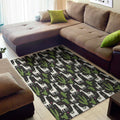 Cactus And Llama Pattern Print Floor Mat