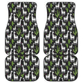 Cactus And Llama Pattern Print Front and Back Car Floor Mats
