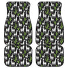 Cactus And Llama Pattern Print Front and Back Car Floor Mats