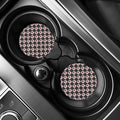 Caduceus Pattern Print Car Coasters
