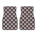 Caduceus Pattern Print Front Car Floor Mats