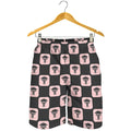 Caduceus Pattern Print Men's Shorts