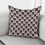 Caduceus Pattern Print Pillow Cover
