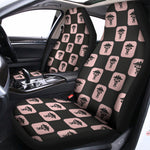Caduceus Pattern Print Universal Fit Car Seat Covers