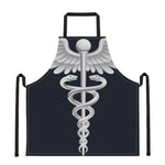 Caduceus Symbol Of Medicine Print Apron