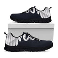 Caduceus Symbol Of Medicine Print Black Running Shoes