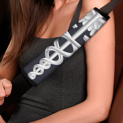 Caduceus Symbol Of Medicine Print Car Seat Belt Covers