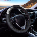 Caduceus Symbol Of Medicine Print Car Steering Wheel Cover