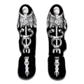 Caduceus Symbol Of Medicine Print Muay Thai Shin Guards