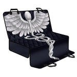 Caduceus Symbol Of Medicine Print Pet Car Back Seat Cover