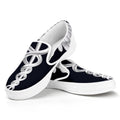 Caduceus Symbol Of Medicine Print White Slip On Sneakers