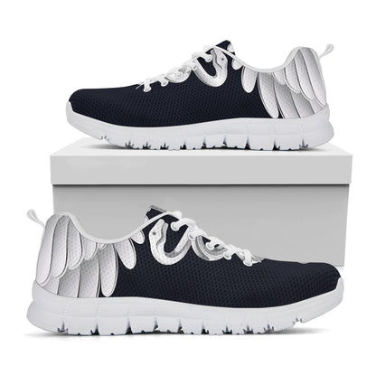 Caduceus Symbol Of Medicine Print White Sneakers
