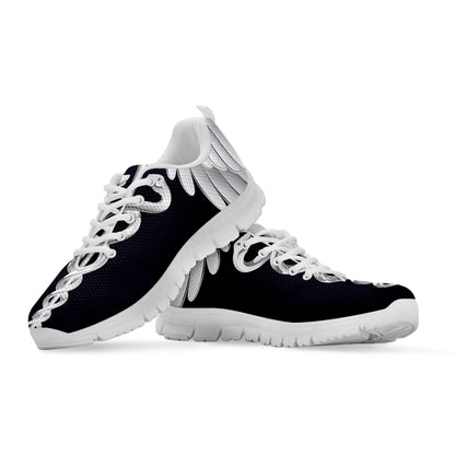 Caduceus Symbol Of Medicine Print White Sneakers