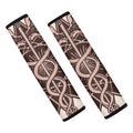 Caduceus Symbol Print Car Seat Belt Covers
