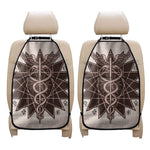 Caduceus Symbol Print Car Seat Organizers