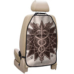 Caduceus Symbol Print Car Seat Organizers