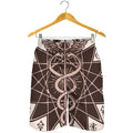 Caduceus Symbol Print Men's Shorts