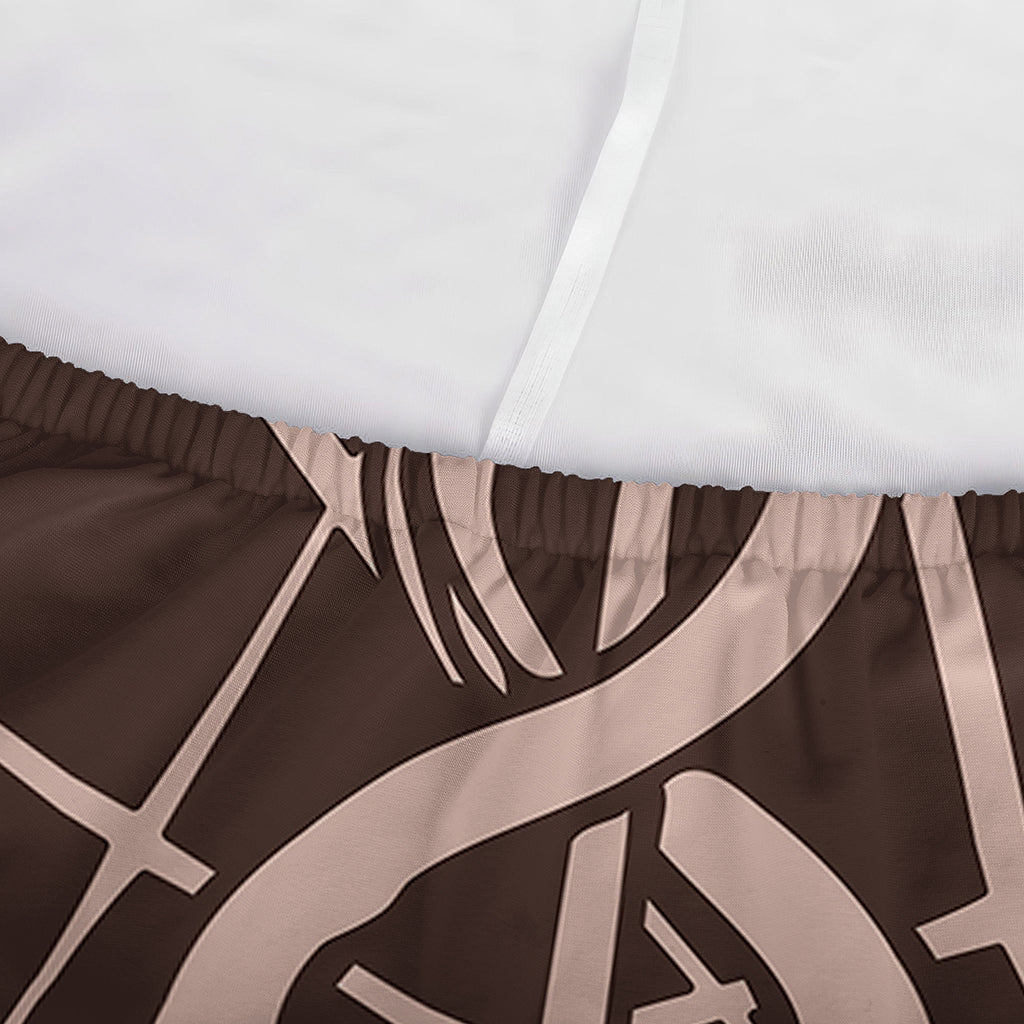 Caduceus Symbol Print Sofa Cover