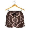 Caduceus Symbol Print Women's Shorts