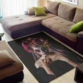 Calavera Girl Day of The Dead Print Floor Mat