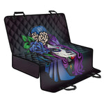 Calavera Girl Dia De Los Muertos Print Pet Car Back Seat Cover