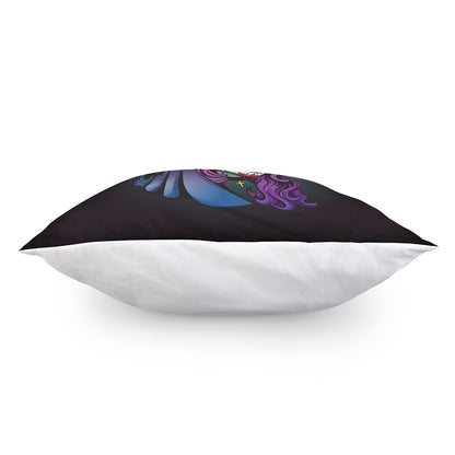 Calavera Girl Dia De Los Muertos Print Pillow Cover