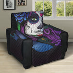 Calavera Girl Dia De Los Muertos Print Recliner Protector