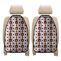 Calavera Girl Skull Pattern Print Car Seat Organizers