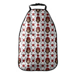 Calavera Girl Skull Pattern Print Car Seat Organizers