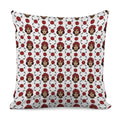 Calavera Girl Skull Pattern Print Pillow Cover
