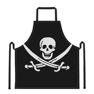 Calico Jack Pirate Flag Print Apron