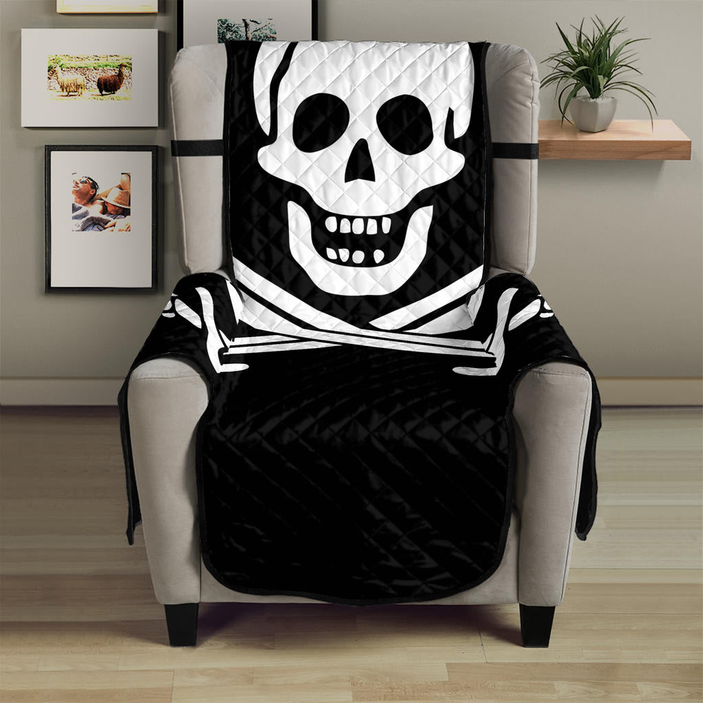 Calico Jack Pirate Flag Print Armchair Protector