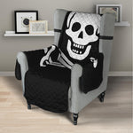 Calico Jack Pirate Flag Print Armchair Protector