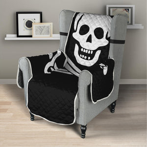 Calico Jack Pirate Flag Print Armchair Protector