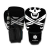 Calico Jack Pirate Flag Print Boxing Gloves