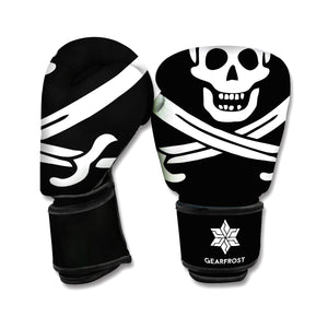 Calico Jack Pirate Flag Print Boxing Gloves