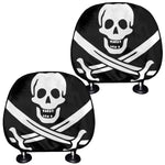 Calico Jack Pirate Flag Print Car Headrest Covers