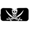 Calico Jack Pirate Flag Print Car Sun Shade