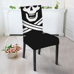 Calico Jack Pirate Flag Print Dining Chair Slipcover