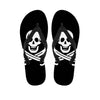 Calico Jack Pirate Flag Print Flip Flops