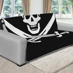 Calico Jack Pirate Flag Print Futon Protector