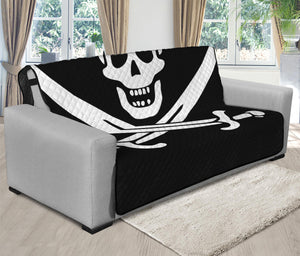 Calico Jack Pirate Flag Print Futon Protector