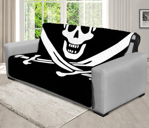 Calico Jack Pirate Flag Print Futon Protector