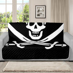 Calico Jack Pirate Flag Print Futon Protector