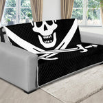 Calico Jack Pirate Flag Print Futon Protector