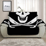 Calico Jack Pirate Flag Print Half Sofa Protector