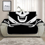 Calico Jack Pirate Flag Print Half Sofa Protector