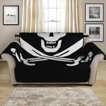 Calico Jack Pirate Flag Print Loveseat Protector