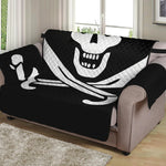 Calico Jack Pirate Flag Print Loveseat Protector