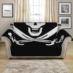 Calico Jack Pirate Flag Print Loveseat Protector